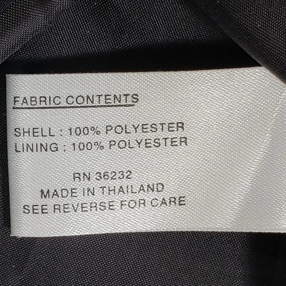 Gallery All Weather Jacket Coat Womens PS Black Hood Water Resistant Utility - Picture 12 of 13